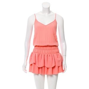 New maje salmon pink dress